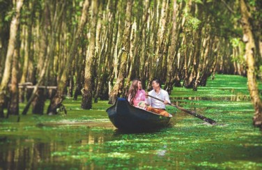 Chụp ảnh cưới rừng tràm Trà Sư - Vẻ đẹp có 1 KHÔNG 2 Xem Ngay KẺO LỠ