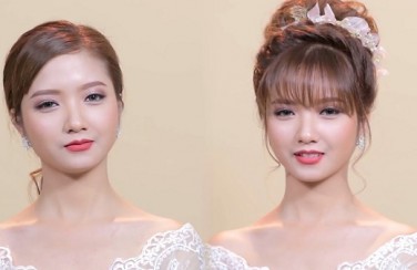 Bí kíp trang điểm cô dâu mặt tròn đẹp rạng ngời trong ngày cưới