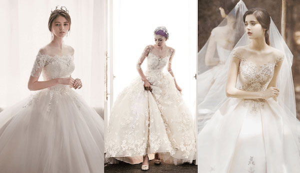 lựa chọn chất liệu vải làm váy cô dâu phù hợp