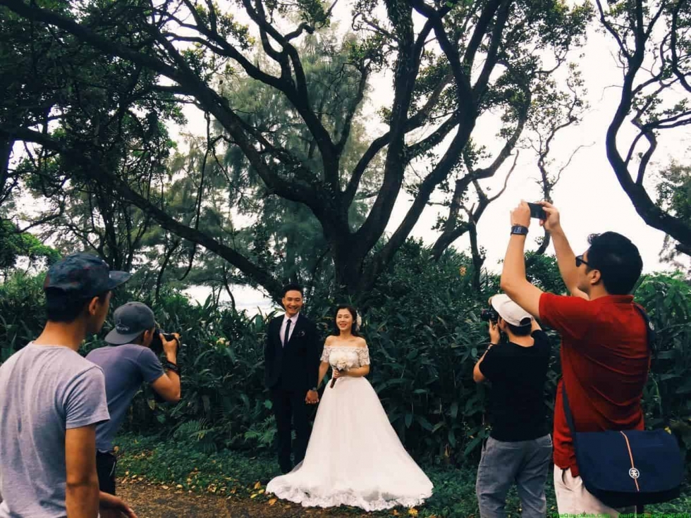 Ekip chụp ảnh cưới Phú Quốc