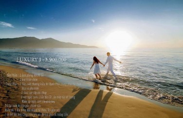 bảng giá chụp ảnh cưới gói Luxury