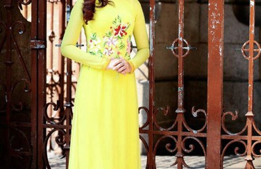 {Bật mí} ý nghĩa của áo dài cưới màu vàng đồng các nàng dâu nên biết