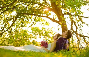 Chụp ảnh cưới ở công viên Bách Thảo LÃNG MẠN như 