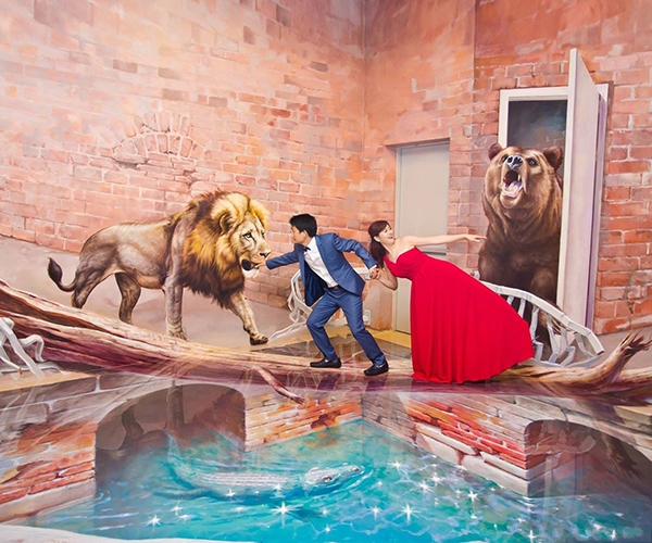 ảnh cưới công nghệ 3d