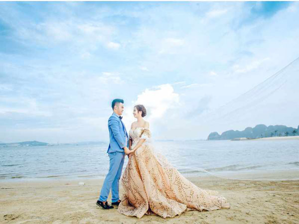 ảnh cưới hồ yên trung