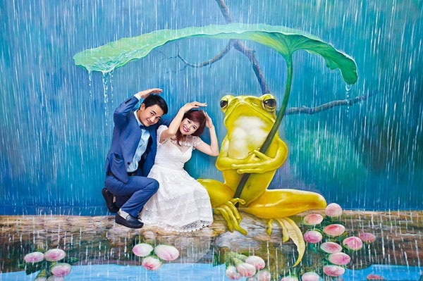 cách làm album ảnh cưới 3d