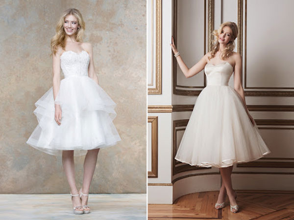 váy cưới cho người lùn