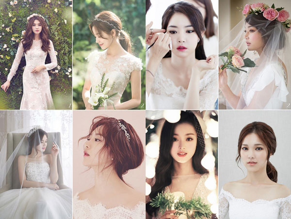 chọn kiểu tóc và trang điểm cô dâu đẹp