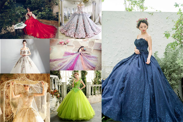 mặc váy cưới thế nào cho đẹp