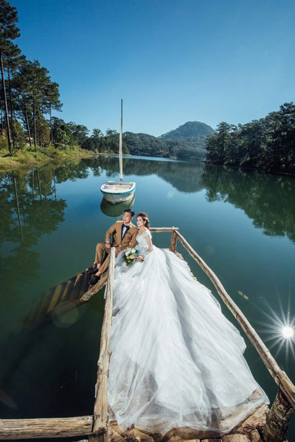 chụp ảnh cưới flycam