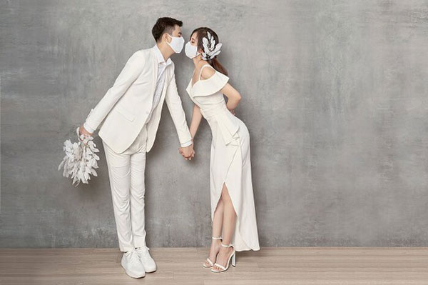 mãn nhãn với bộ ảnh cưới trong mùa dịch