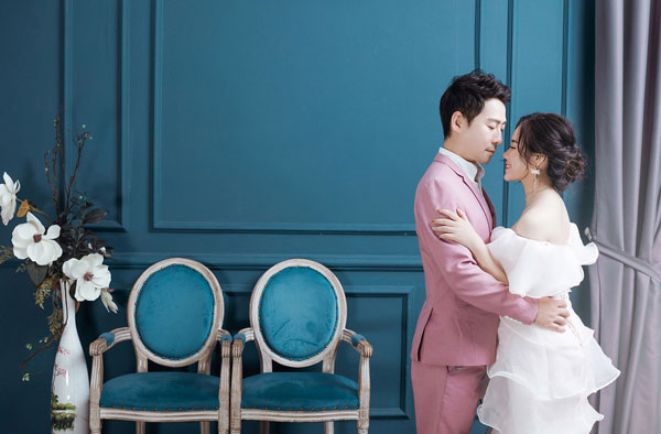 ảnh cưới chụp tại studio