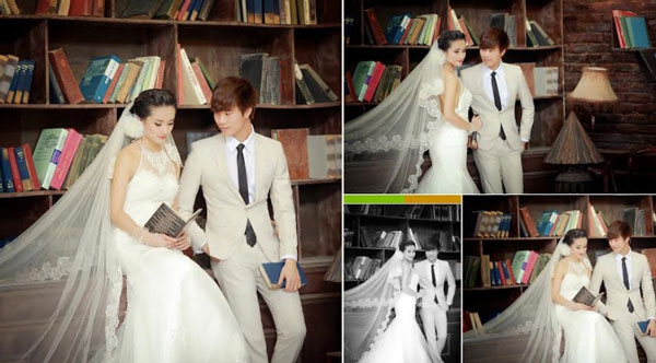 Giá chụp ảnh cưới trong studio