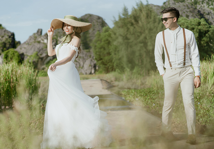 trang phục cưới ninh bình