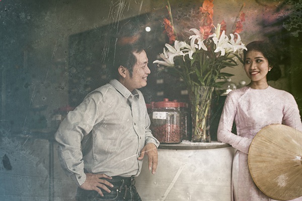 ảnh cưới của thập niên 80