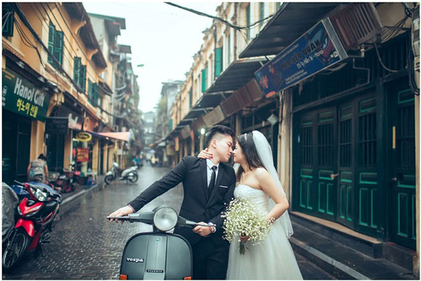 chụp ảnh cưới ở hà nội chỗ nào đẹp