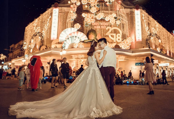 chụp ảnh cưới ở hà nội chỗ nào đẹp