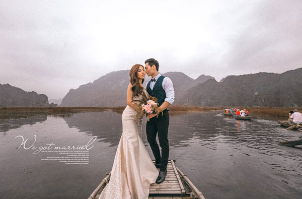 chụp ảnh cưới tại ninh bình