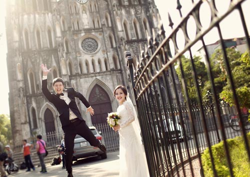 chup-anh-cuoi-o-nha-tho-lon-ha-noi