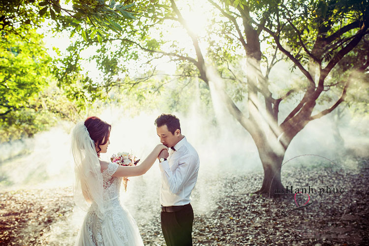 chụp ảnh cưới ở Công viên Gia Định